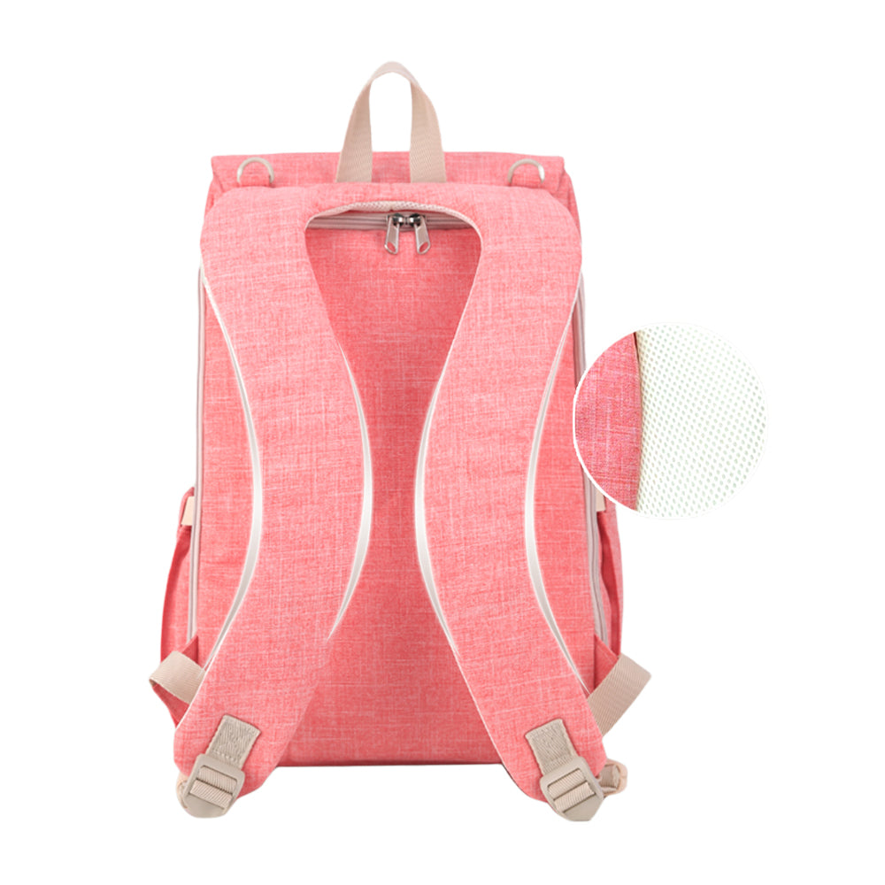 ParentEase Canvas Diaper Bag Backpack – Stylish, Functional & Travel-Ready