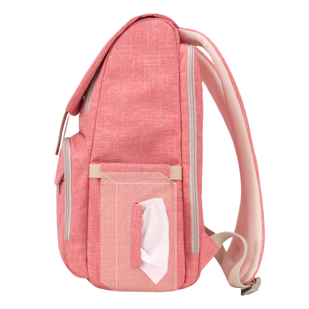 ParentEase Canvas Diaper Bag Backpack – Stylish, Functional & Travel-Ready