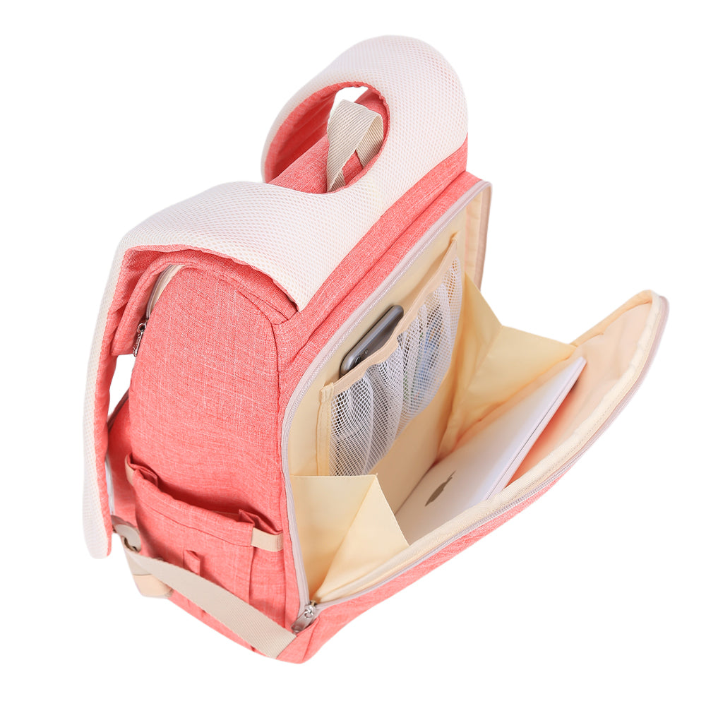 ParentEase Canvas Diaper Bag Backpack – Stylish, Functional & Travel-Ready